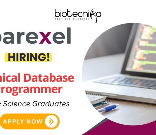 Start Your Career with Parexel: Trainee Clinical Database Programmer in Hyderabad Clinical Data Management Jobs | Parexel Hyderabad Careers
