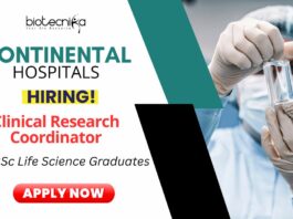 Join Continental Hospitals as a Clinical Research Coordinator – Life Sciences Apply Clinical Research Coordinator Job | Continental Hospitals Careers