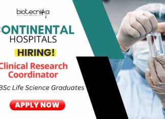 Join Continental Hospitals as a Clinical Research Coordinator – Life Sciences Apply Clinical Research Coordinator Job | Continental Hospitals Careers