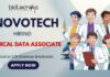 Clinical Research Jobs at Novotech Careers Apply for Clinical Data Associate Role