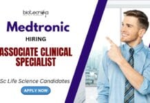 Clinical Specialist Job at Medtronic - Apply Now to unlock your dream Clinical Research Career!