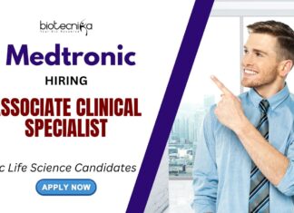 Clinical Specialist Job at Medtronic - Apply Now to unlock your dream Clinical Research Career!