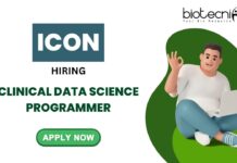 Clinical Trial Jobs in India Apply Now for Clinical Data Science Programmer Role at ICON plc Careers!