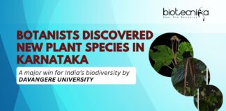 DAVANGERE UNIVERSITY BOTANISTS DISCOVERED NEW PLANT SPECIES IN KARNATAKA