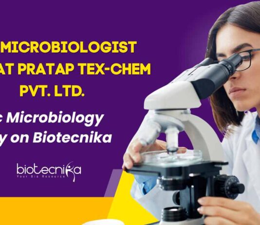 MSc Microbiology Job Vacancies at Pratap