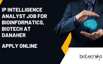 Biotech IP Job Openings at Danaher Intellectual Property