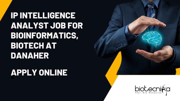 Biotech IP Job Openings at Danaher Intellectual Property
