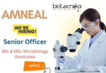 QA Jobs in Ahmedabad | Senior Officer Role at Amneal Pharmaceuticals - Microbiology Graduates Apply