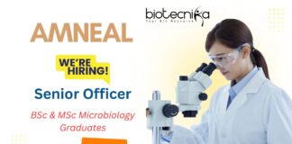 QA Jobs in Ahmedabad | Senior Officer Role at Amneal Pharmaceuticals - Microbiology Graduates Apply