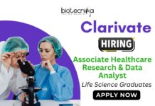 Data Analyst Job at Clarivate Life Sciences Jobs in Bangalore