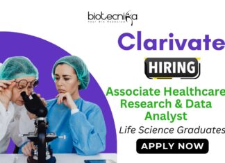 Build Your Career with Clarivate: Data Analyst Job in Bangalore Data Analyst Job at Clarivate Life Sciences Jobs in Bangalore