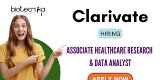 Data Analyst Jobs in Bangalore | Life Sciences Apply Now at Clarivate Data Analyst Jobs in Bangalore Apply Now at Clarivate Careers!