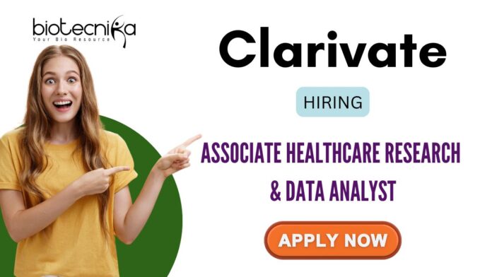 Data Analyst Jobs in Bangalore Apply Now at Clarivate Careers!