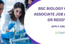 QC Biology Jobs Dr Reddy's Labs