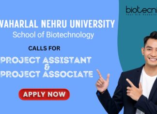Exciting Project Assistant & Project Associate Jobs at Jawaharlal Nehru University | Life Sciences Apply Now Exciting Project Assistant & Project Associate Jobs at Jawaharlal Nehru University Apply Now at JNU Careers!