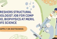 Freshers Structural Biologist Job