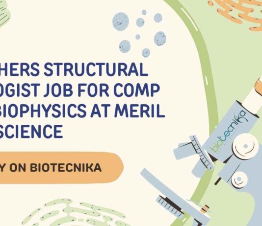 Freshers Structural Biologist Job
