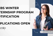 NCBS Winter Internship Program Applications