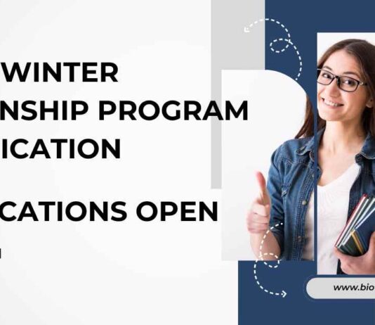 NCBS Winter Internship Program Applications
