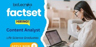 FactSet Careers Healthcare Jobs for Content Analyst Role
