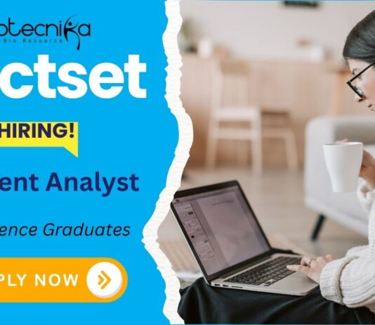 Launch Your Career with FactSet: Content Analyst Jobs For Life Sciences, Apply Online FactSet Careers Healthcare Jobs for Content Analyst Role