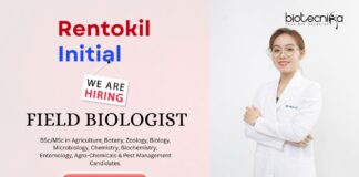 Field Biologist Job Opportunity at Rentokil PCI - Apply Now for the Pest Control Job in India!