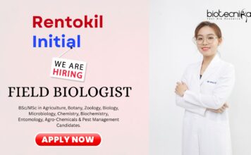 Field Biologist Job Opportunity at Rentokil PCI - Apply Now for the Pest Control Job in India!