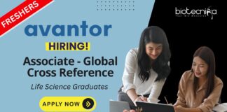 Freshers Biotechnology Jobs - Avantor Careers in Coimbatore | Apply