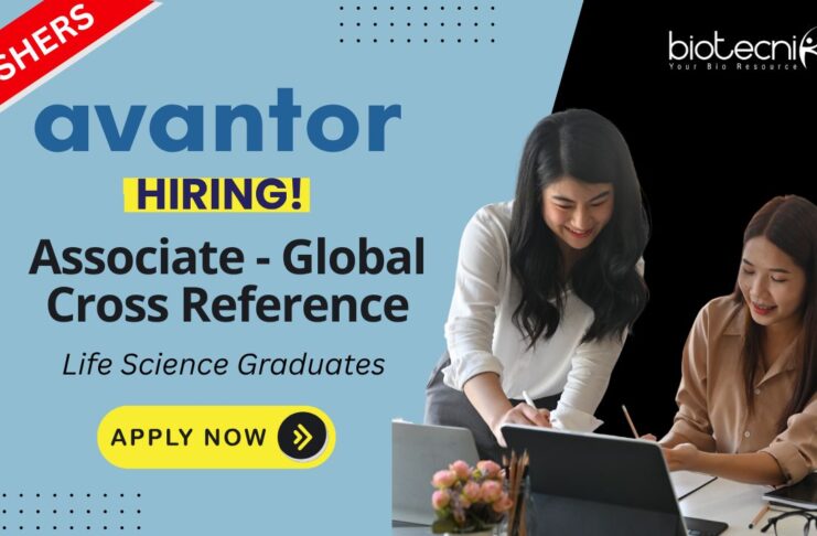 Freshers Biotechnology Jobs - Avantor Careers in Coimbatore | Apply