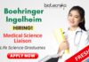 Freshers Job in Kolkata and Hyderabad at Boehringer Ingelheim Medical Graduates Apply