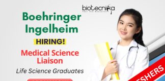 Freshers Job in Kolkata and Hyderabad at Boehringer Ingelheim Medical Graduates Apply