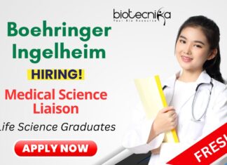 Boehringer Ingelheim is Hiring for Medical Science Liaison Role in Kolkata & Hyderabad | Life Science Graduates Apply Freshers Job in Kolkata and Hyderabad at Boehringer Ingelheim Medical Graduates Apply