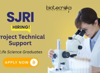 Freshers Apply Now for Project Technical Support II Position at St. John’s Research Institute in Bangalore Freshers Life Science Jobs in Bangalore - Project Technician Job | Apply Now