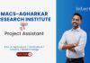 Agricultural Jobs at MACS-ARI, for Project Assistant Position. BSc in Agriculture / Horticulture / Forestry / Biotechnology candidates, Apply