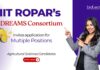 Research Careers at IIT Ropar. DREAMS Consortium. Apply for Senior Project Associate and Scientific & Administrative Assistant positions.