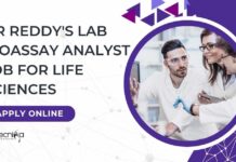 Biotechnology Jobs at Dr Reddy's
