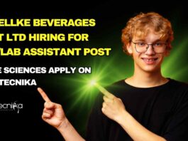 Food Tech QC Job Opening at Shellke