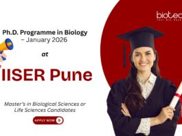 PhD in Life Sciences at IISER Pune. Master’s in Biological Sciences or Life Sciences Candidates, Apply Now. Biology phd jobs.