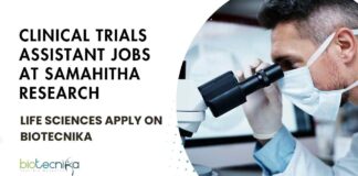 Life Sciences Clinical Trials Assistant Job