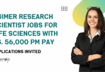 MSc Cell Biology Job Vacancies