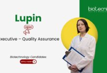 Quality Assurance Job at Lupin. Biotechnology Candidates, Apply Now. Pharmaceutical Quality Assurance Job. Opportunity in Pune.