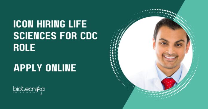 Life Sciences CDC Jobs ICON