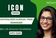 ICON plc Hires Centralized Clinical Trial Manager Job Apply Now to enhance you Clinical Research Careers!