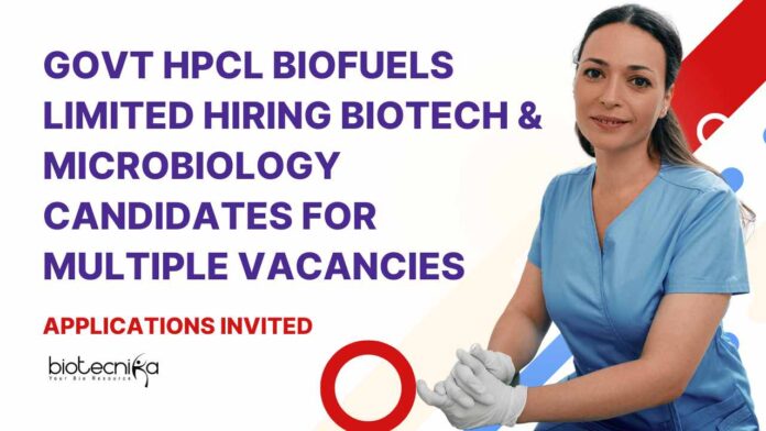 https://www.biotecnika.org/2025/10/govt-microbiology-job-openings-hpcl-biofueld-limited/