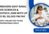Freshers Life Sciences & Biotech Jobs BIRAC
