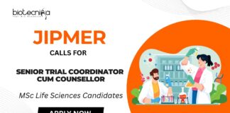 JIPMER Vacancy for Clinical Research Coordinator Job Apply for the Senior Trial Coordinator cum Counsellor