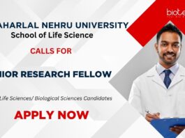 JRF Position in New Delhi MSc Life Sciences Candidates Apply Now for the JNU Vacancy