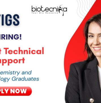 Job Vacancy at TIGS - Biochemistry and Microbiology Jobs Apply Now