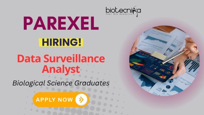 Job Vacancy in Hyderabad and Bangalore at Parexel - Biological Science Graduates are Eligible to Apply Job Vacancy in Hyderabad and Bangalore at Parexel - Biological Science Graduates are Eligible to Apply