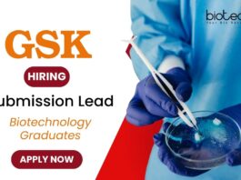 Job for BSc Graduates in Bangalore - GSK Careers Apply Now